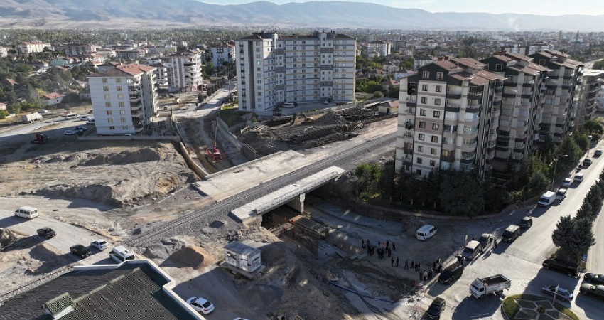 EREĞLİ’DE KARAMAN-ULUKIŞLA HIZLI TREN HATTI ÇALIŞMALARI