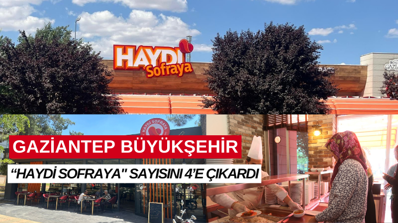 BÜYÜKŞEHİR, “HAYDİ SOFRAYA