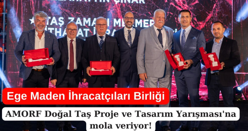 Doğal Taş Proje ve Tasarım Yarışması'na mola