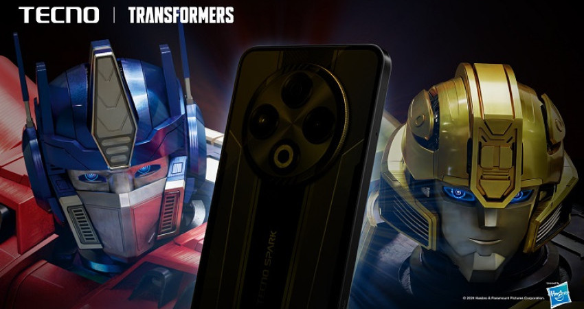 TECNO, Yeni SPARK 30 Serisi Özel Sürümü için TRANSFORMERS ile İşbirliği Yapıyor