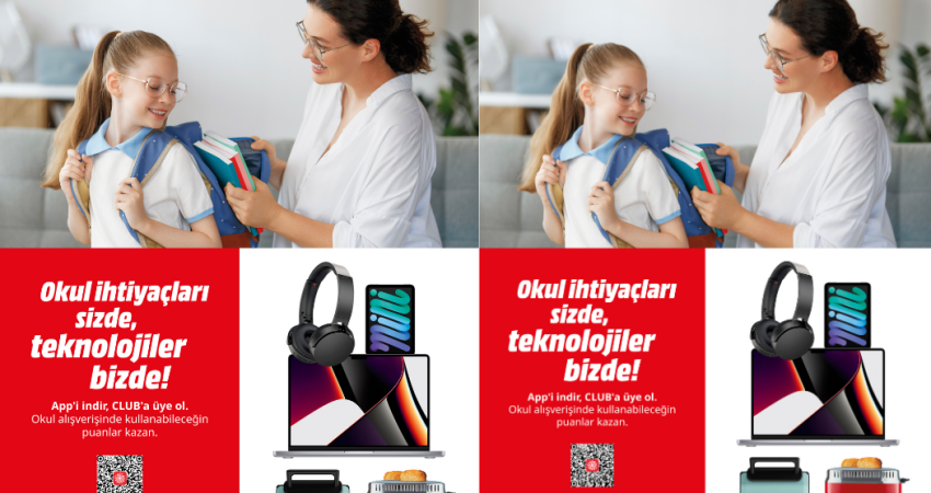 MediaMarkt’ın “Okula Dönüş” kampanyası devam ediyor