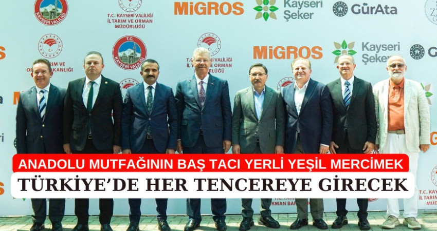 ANADOLU MUTFAĞININ BAŞ TACI YERLİ YEŞİL MERCİMEK