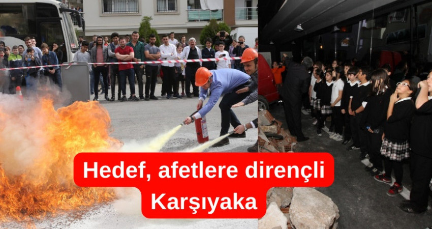 Hedef, afetlere dirençli Karşıyaka