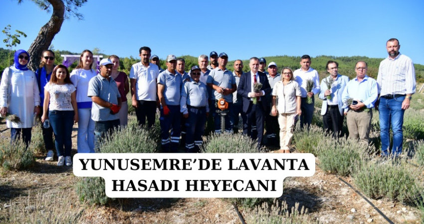 YUNUSEMRE’DE LAVANTA HASADI HEYECANI