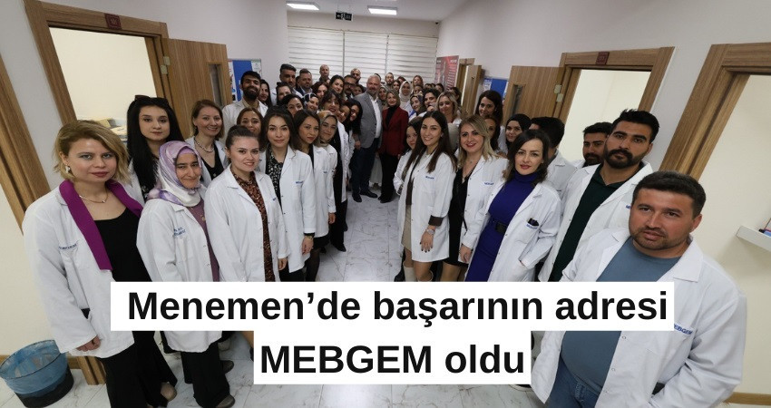 Menemen’de başarının adresi MEBGEM oldu