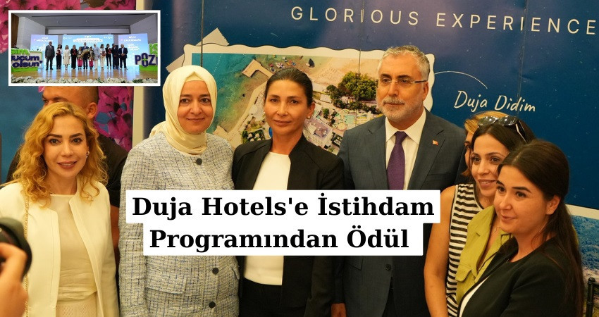 Duja Hotels'e İstihdam Programından Ödül