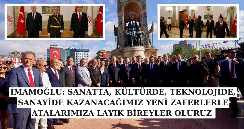 30 AĞUSTOS ZAFER BAYRAMI TÖRENLERİNE KATILDI