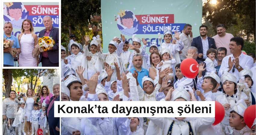 Konak’ta dayanışma şöleni