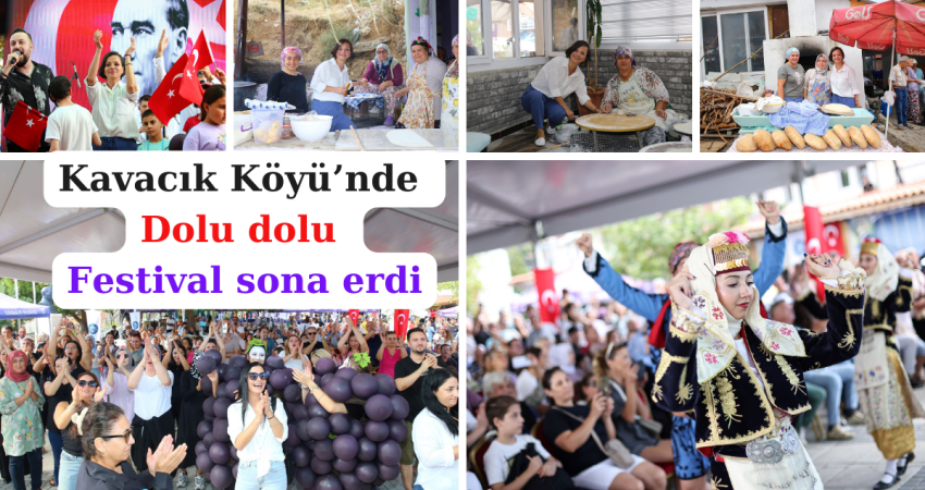 Kavacık Köyü’nde dolu dolu festival sona erdi