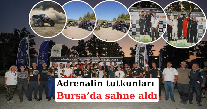 Adrenalin tutkunları Bursa’da sahne aldı