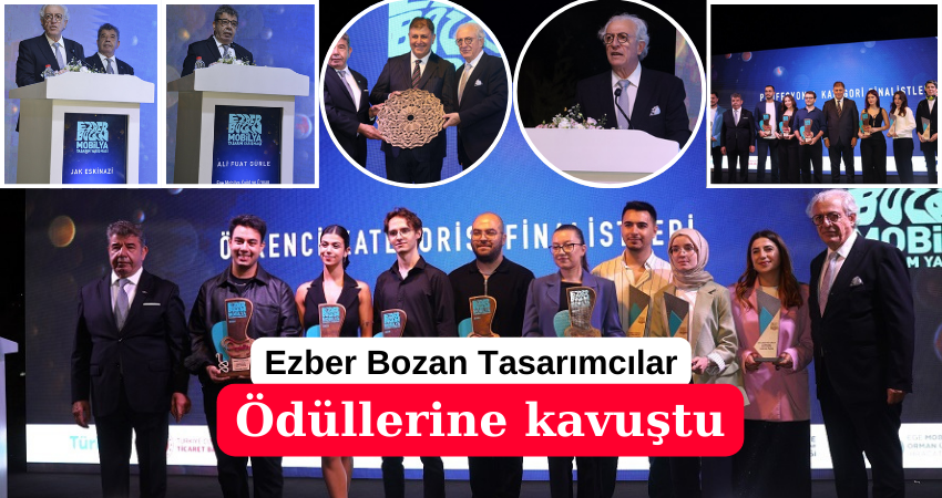 Ezber Bozan Tasarımcılar ödüllerine kavuştu