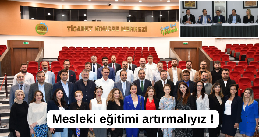 Mesleki eğitimi artırmalıyız !