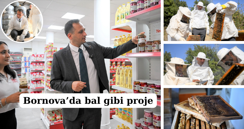 Bornova’da bal gibi proje