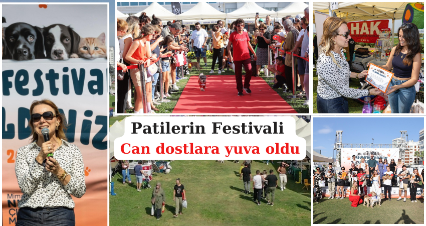 Patilerin Festivali can dostlara yuva oldu