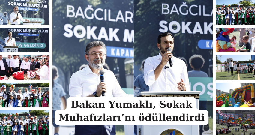 Bakan Yumaklı, Sokak Muhafızları’nı ödüllendirdi