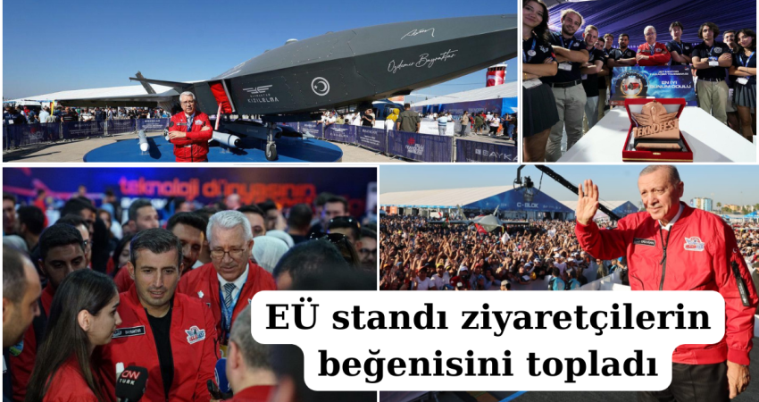 EÜ standı ziyaretçilerin beğenisini topladı