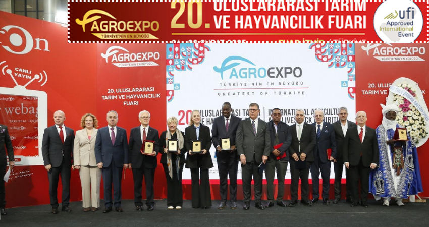 AGROEXPO DÜNYA TARIMINI  20. KEZ BİR ARAYA GETİRDİ