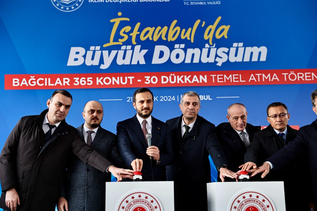 Bağcılar’da Ece Sitesi’nin temeli atıldı