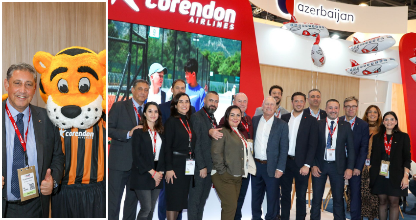 Corendon Airlines, dünyanın en büyük turizm fuarlarından World Travel Market'e katıldı