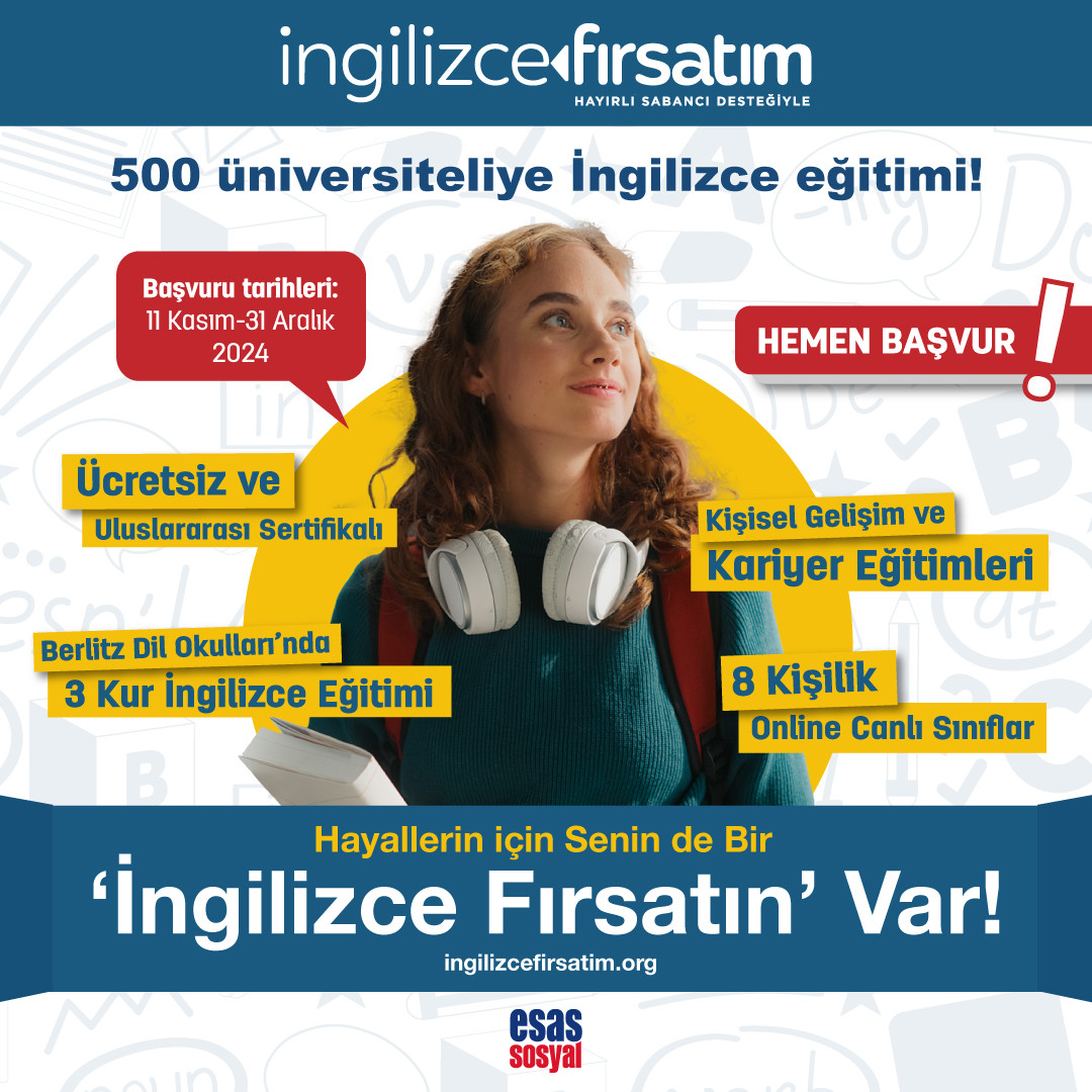 ESAS SOSYAL 500 GENCE DAHA İNGİLİZCE FIRSATI SUNACAK