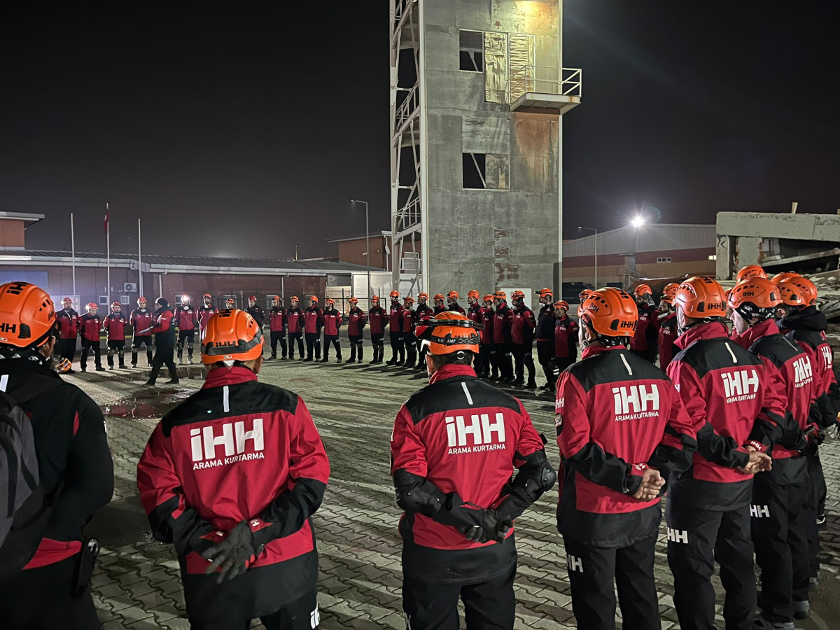 İzmir İHH Arama Kurtarma Ekibi AFAD’da Orta Akredite Oldu