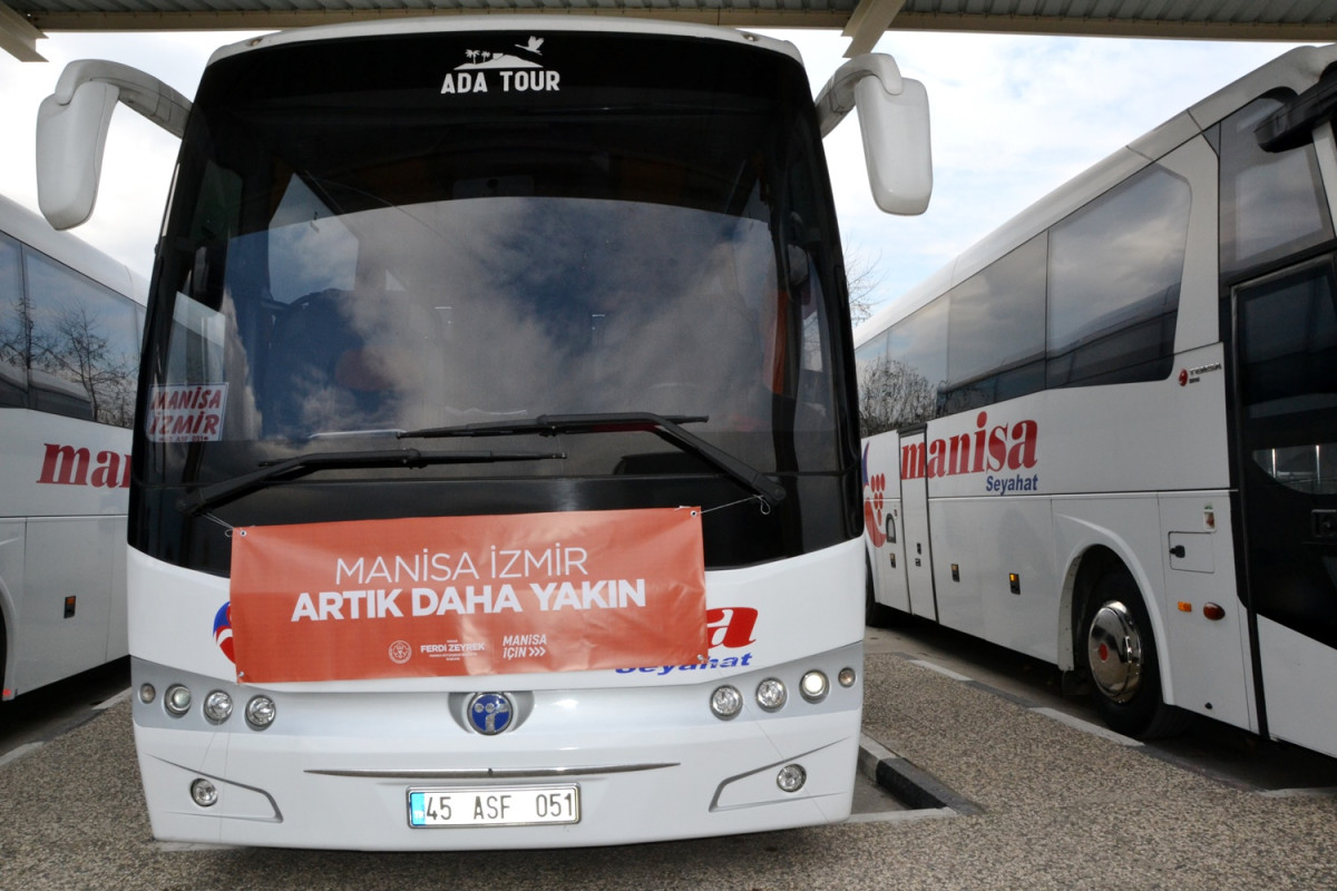 Manisa Büyükşehir Belediyesi ile Manisa Seyahat Manisa-İzmir arası ulaşımda yeni fiyat anlaşması yaptı. 