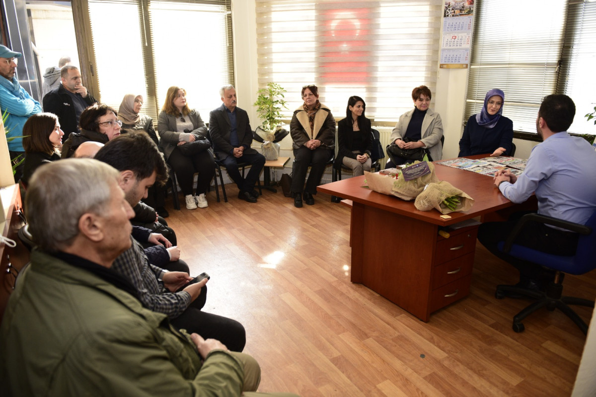 Manisa Celal Bayar Üniversitesi Rektörü Prof. Dr. Rana Kibar, Önder Aydın’ı ziyaret etti.