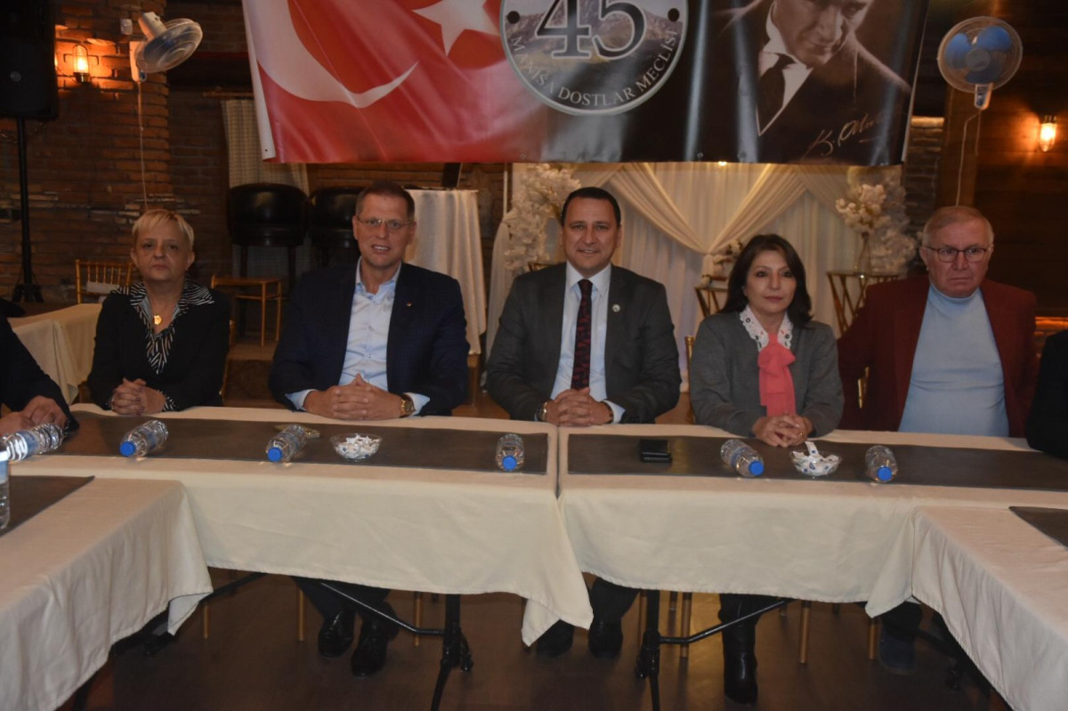 Manisa Dostlar Meclisi'nin Konuğu Manisa Ticaret Borsası Başkanı Sadık Özkasap oldu