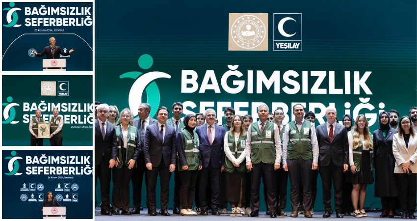 YEŞİLAY, BAĞIMSIZLIK SEFERBERLİĞİ İLE TÜRKİYE’DE BAĞIMLILIKLA MÜCADELEDE YENİ BİR DÖNEM BAŞLATTI